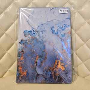 Indigo Gold Marble iPad Case 10.2 for 7/8/9 ~ 10.2 Inch Screen